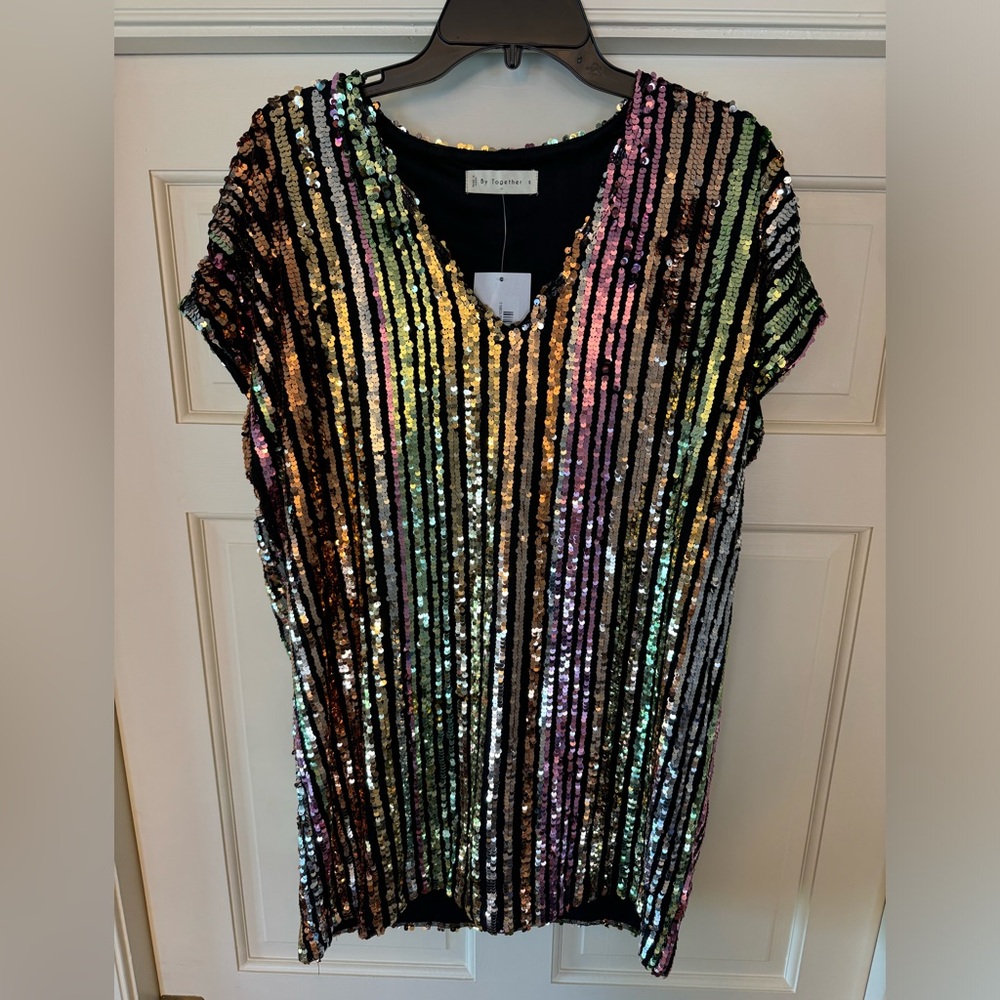 Women’s By Together sequin dress Size Small (oversized)